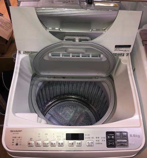 2020年製 シャープ 全自動洗濯機 ES-TX5D-S | 中古家電と中古家具なら