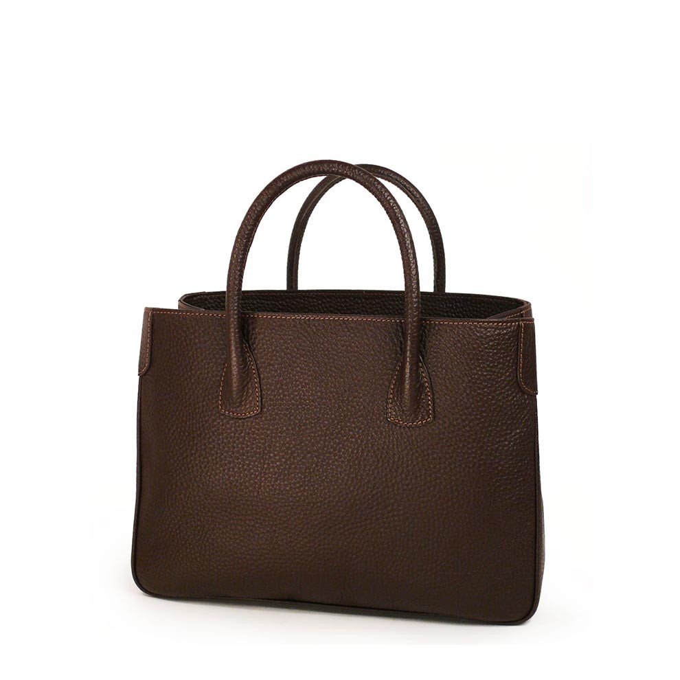 トートバッグ ダークブラウン