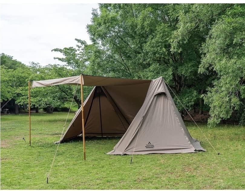 ワンサイドフォークTCシェルター｜タラスブルバのTCパップテント