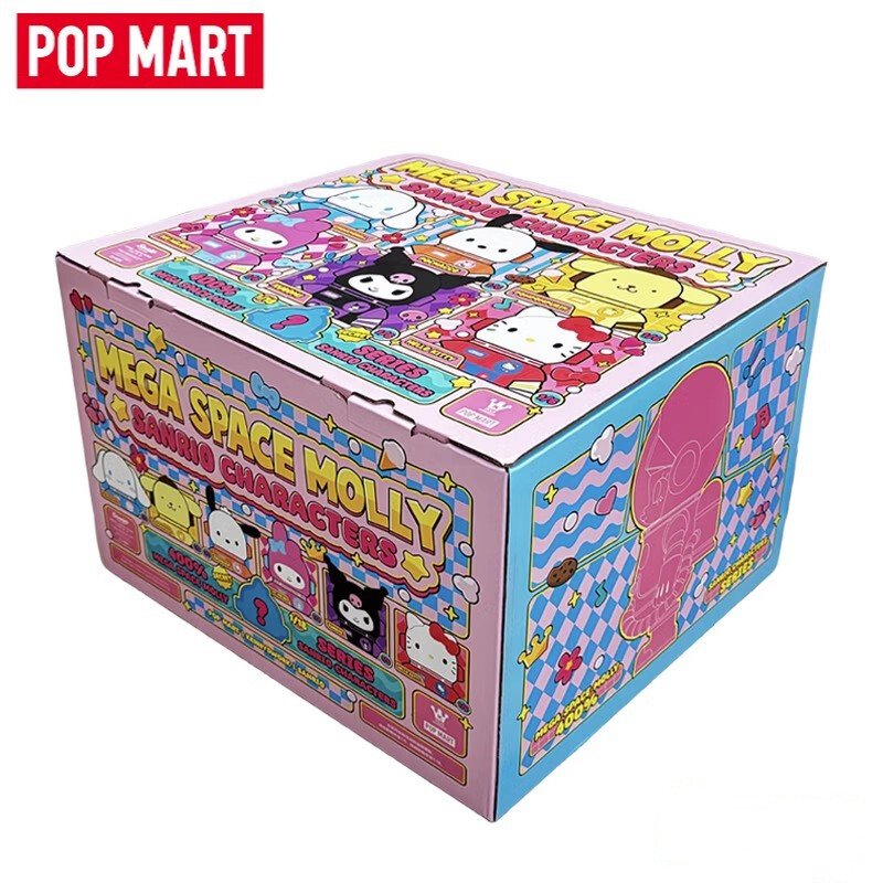Authentic MEGA SPACE MOLLY 400% Sanrio Family Series One Set (6pcs