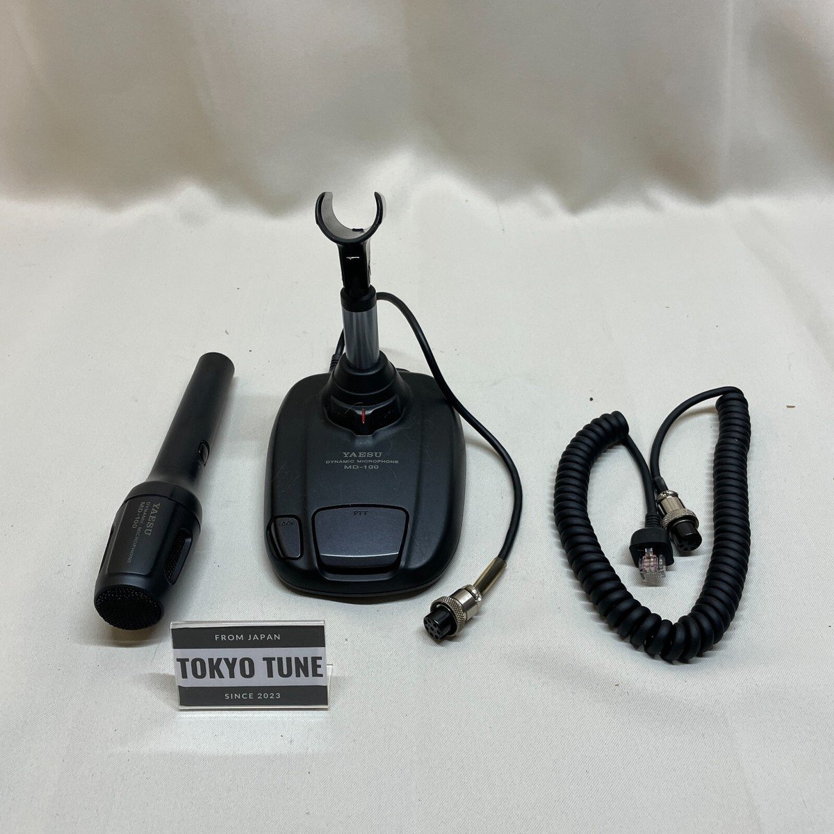 Yaesu MD-100A8X Dynamic Desktop Microphone 8-Pin Radio Amateur Ham