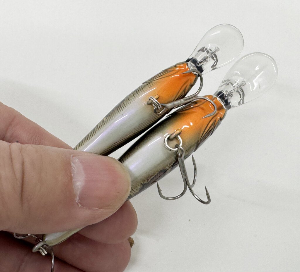 ソウルシャッドの最浅モデルの58SSRと68SSRモデルの限定カラーが釣り