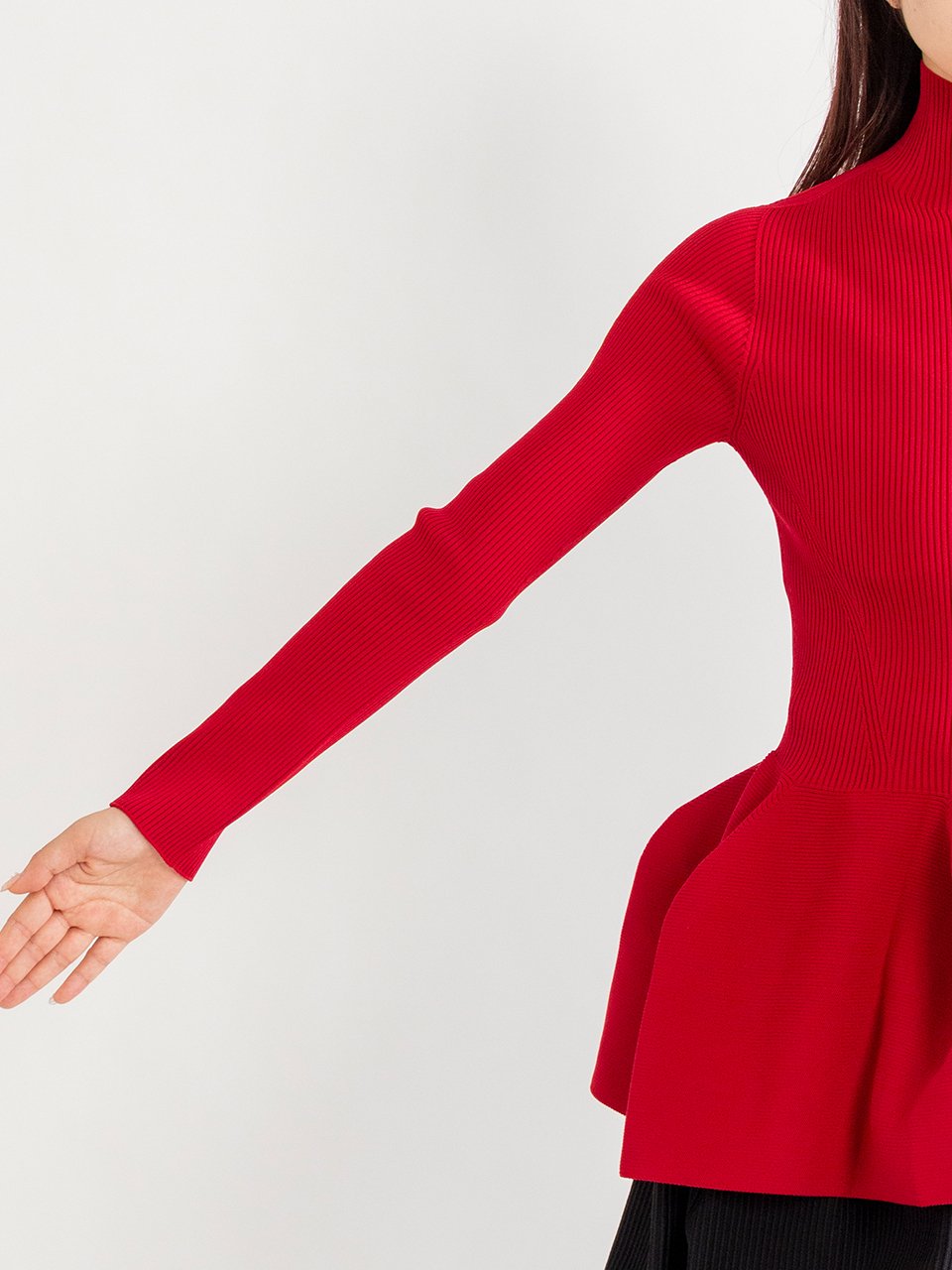 POTTERY MOCKNECK LONG SLEEVE TOP-ポッタリーモックネックロング