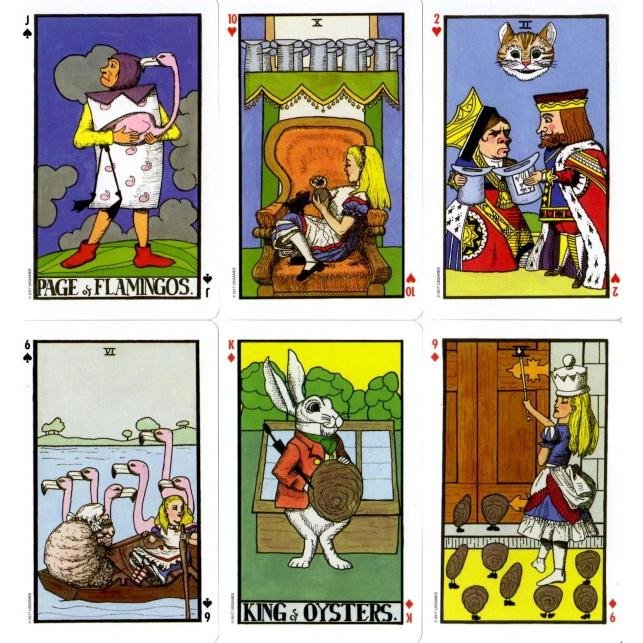 正規品・直輸入】 ワンダーランド タロット 缶入り 4色から選べる