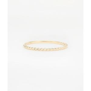 ete（エテ） 指輪 リング 「レイヤード」 K10YG ウェーブ リング