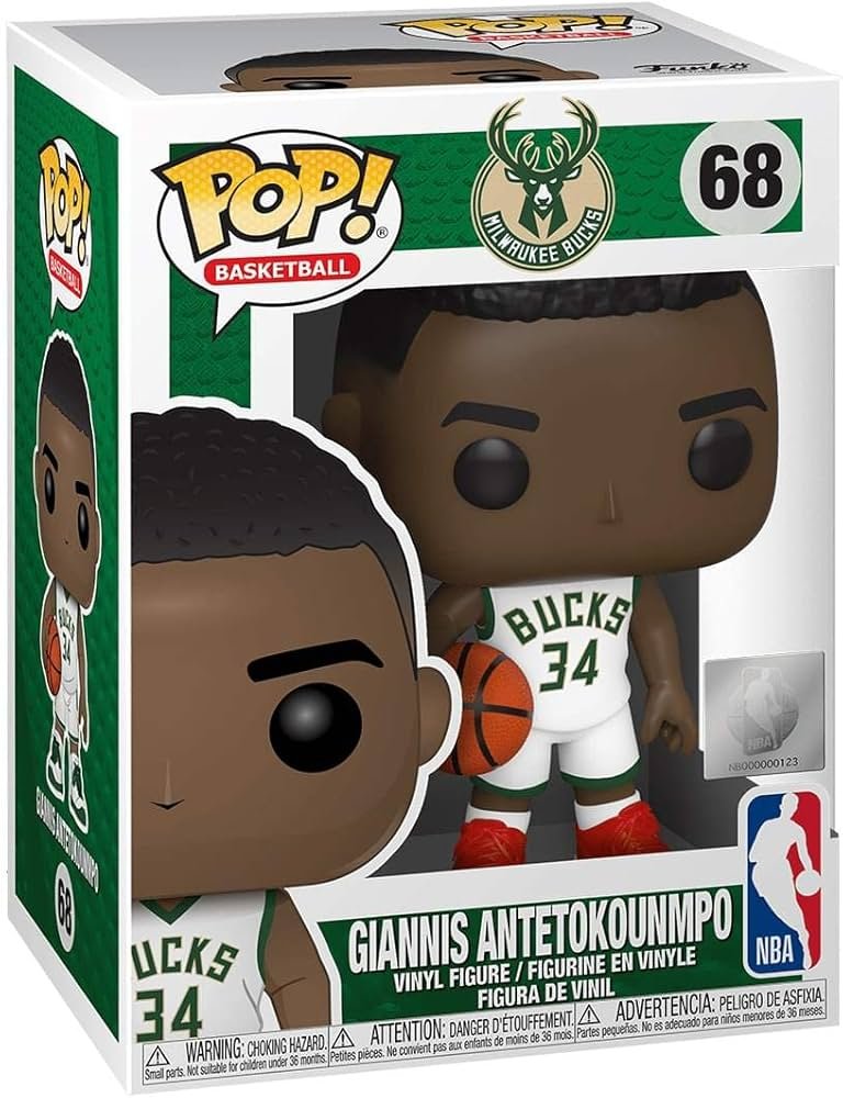 Amazon.com: Funko POP NBA: Bucks - Giannis Antetokounmpo
