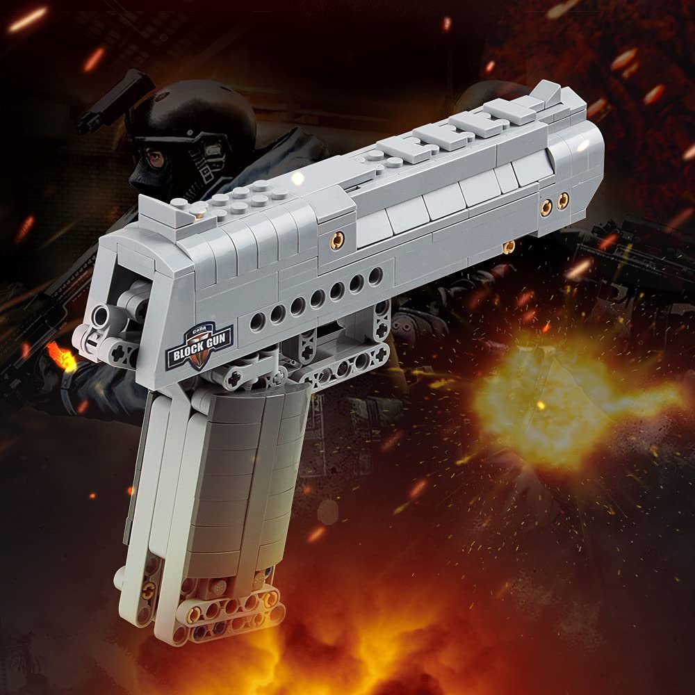 Amazon | CaDA ブロックキット ダーツ遊び 銃のおもちゃ ピストル