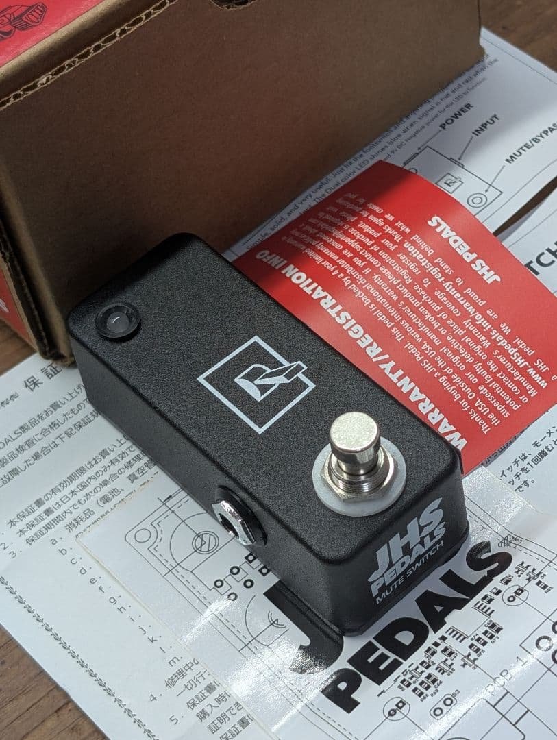 【未使用】 JHS PEDALS MUTE SWITCH JHS Pedals Mute Switch ミュートスイッチ - JHS Pedals エフェクター