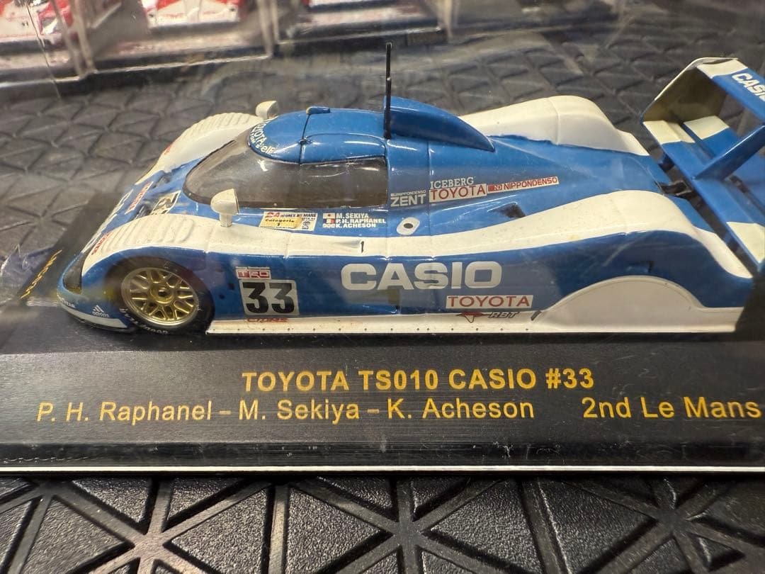TOYOTA TS010 CASIO #33 ミニカー1/43 20240413-195740.jpg?v=