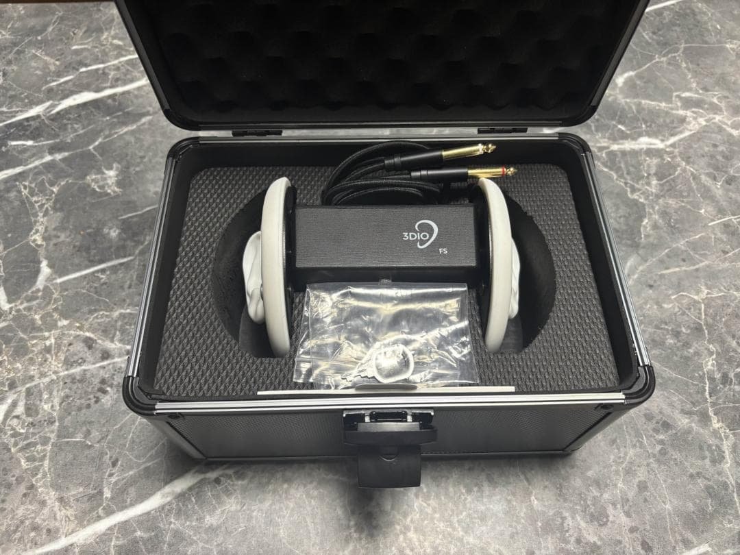 配信機器・PA機器・レコーディング機器 3DIO FS Binaural Microphone Free Space XLR – 3Dio Japan