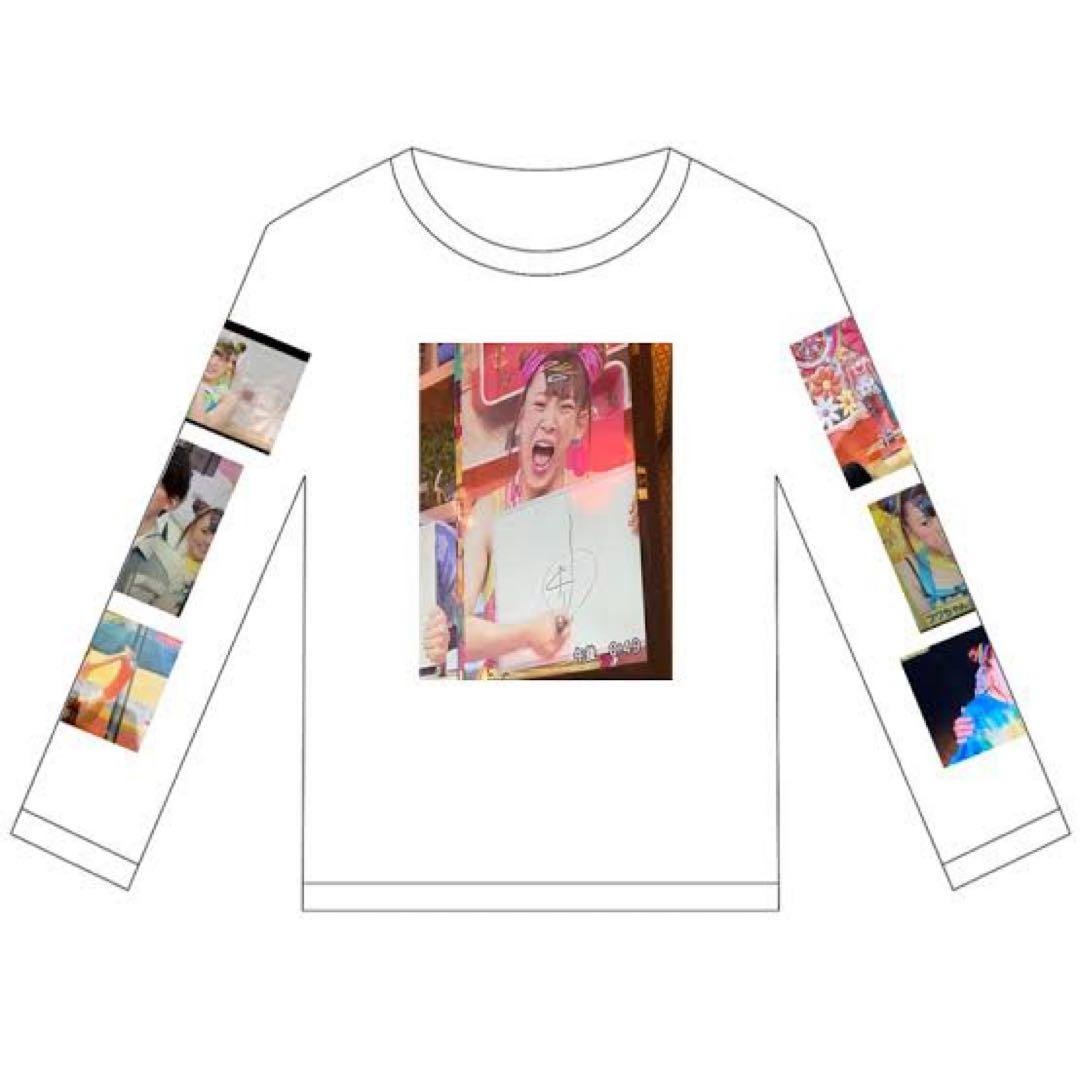 フワちゃんANN0 ロングTシャツ　M 野上Dがガリガリになるほど、 許可取りに奔走したロンTはこちら